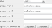 ממשק ניהול דומיינים WHMCS